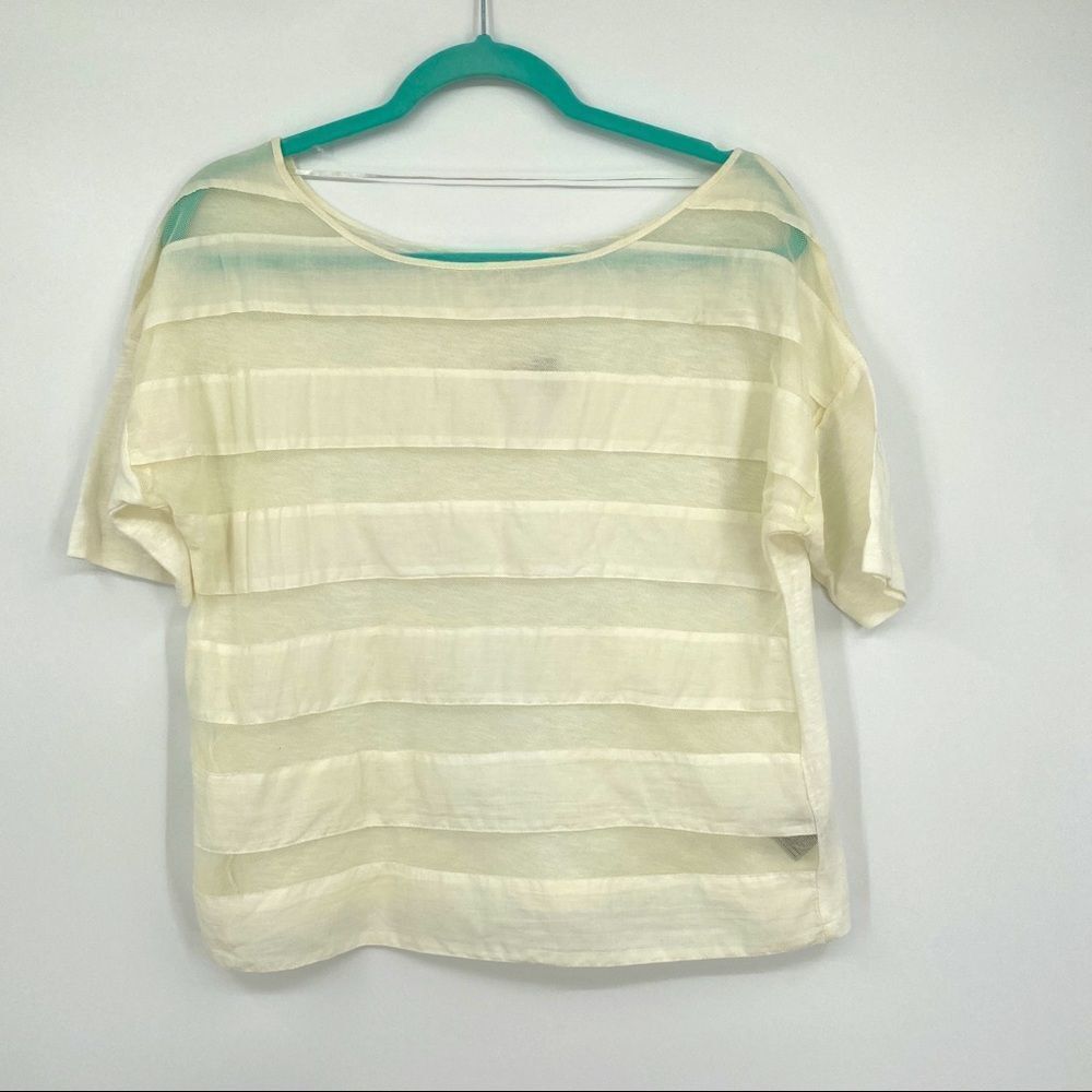 🐇 Ecote Urban Outfitter Top Shirt Blouse Ivory M